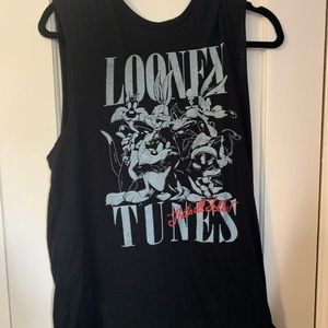 Looney Tunes Tshirt (sleeves cut off)